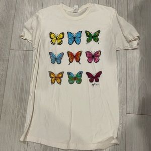 Off-white Butterfly soft T-shirt